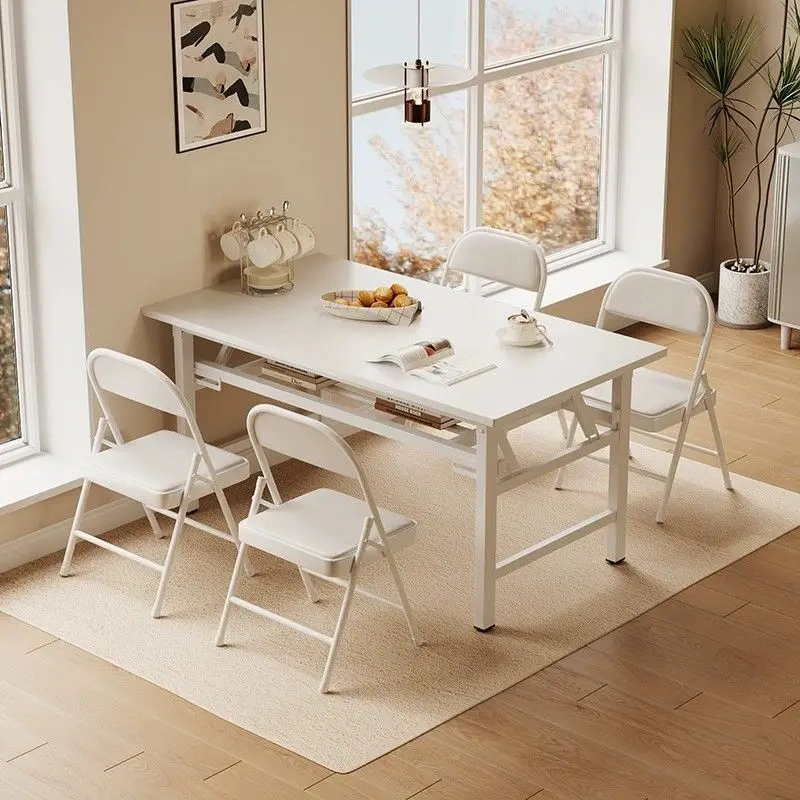 

Folding table Simple dining Home rental Portable desk Stall desk Desktop computer Long