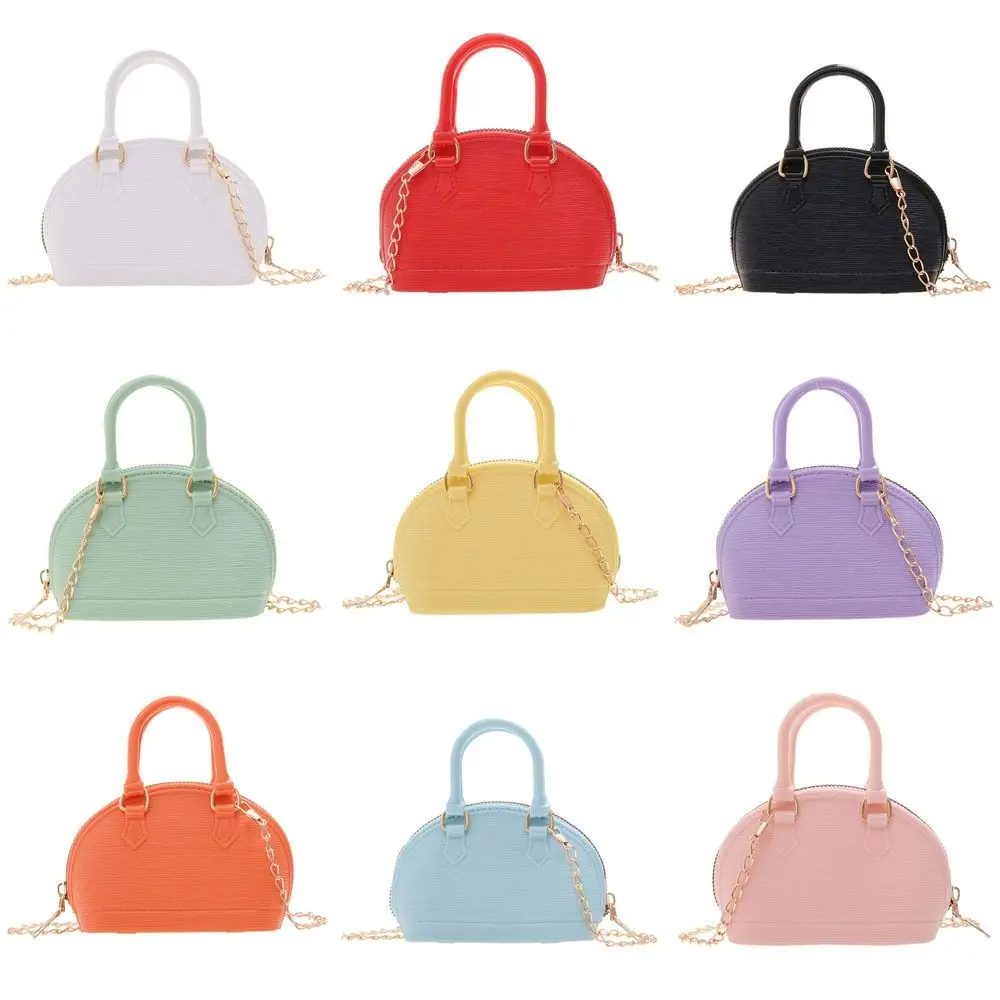 Mini Shell Crossbody Bag Solid Color Pu Leather Underarm Bag One Shoulder Crossbody Bag High-capacity Single Shoulder Bag