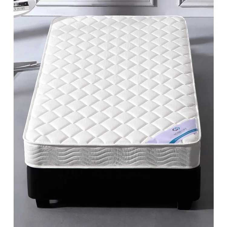 6-Inch Twin Size Spring Mattress (Twin) (furMattB3260Twin_Mint)