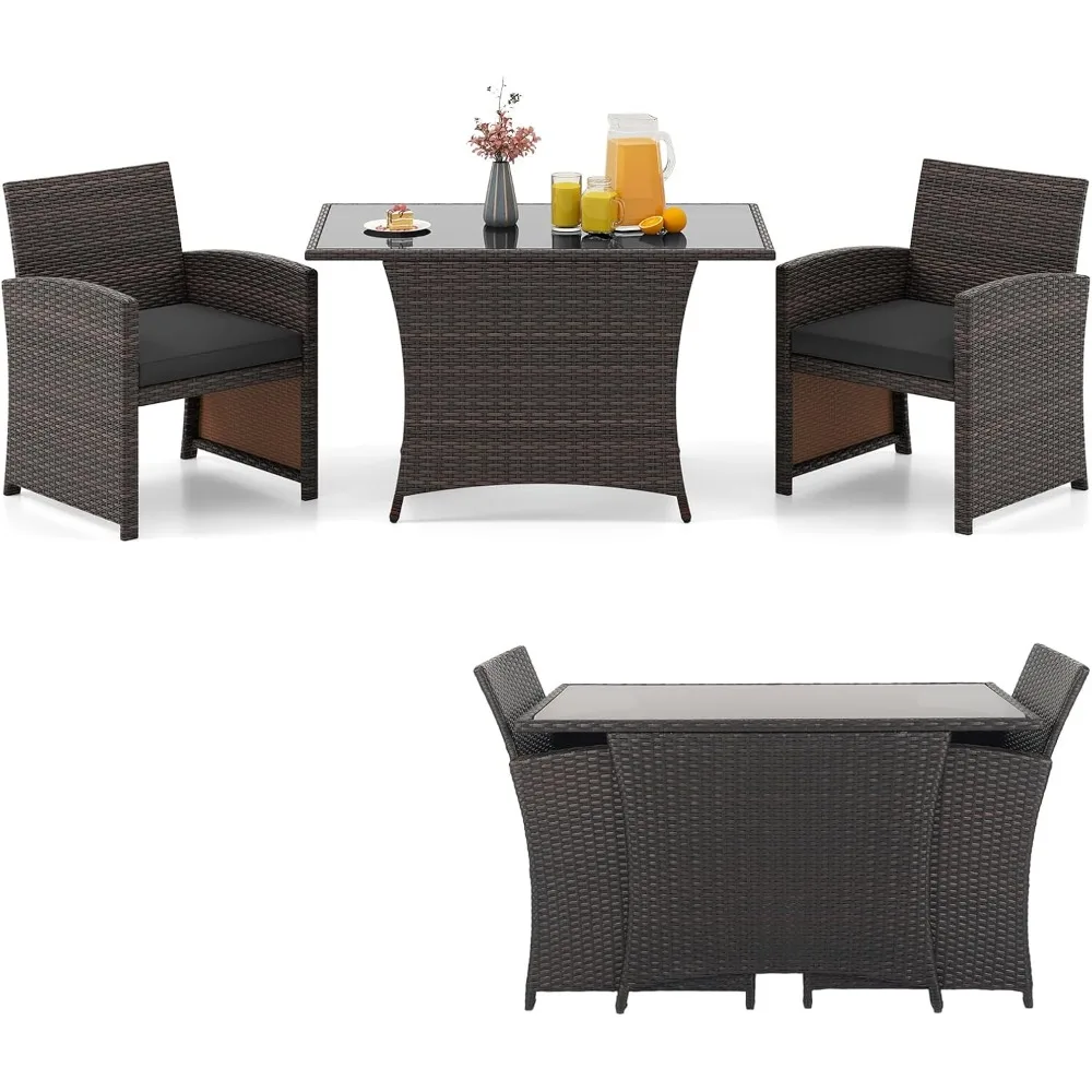 3 Piece Patio Wicke… - image