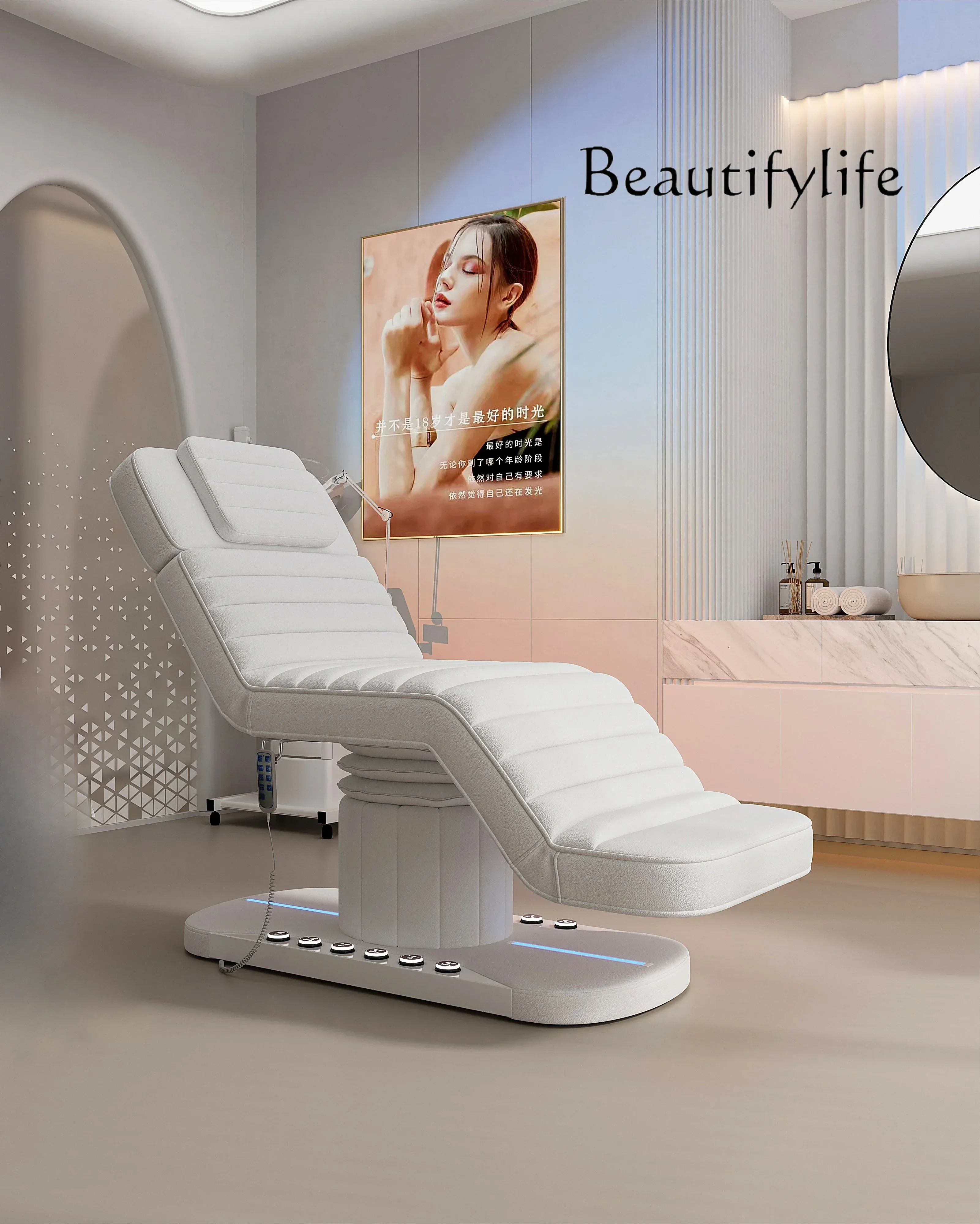

Electric beauty special tattoo bed Lifting bed Multifunctional massage bed