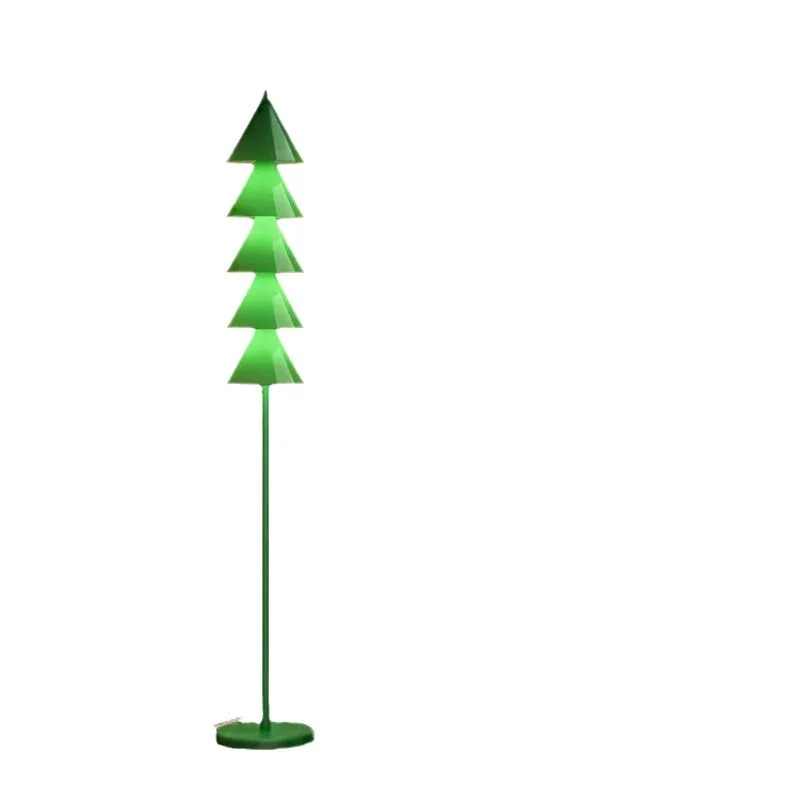 

Nordic Christmas tree modern simple living room sofa creative cartoon decoration bedroom bedside ornament LED small table lamp