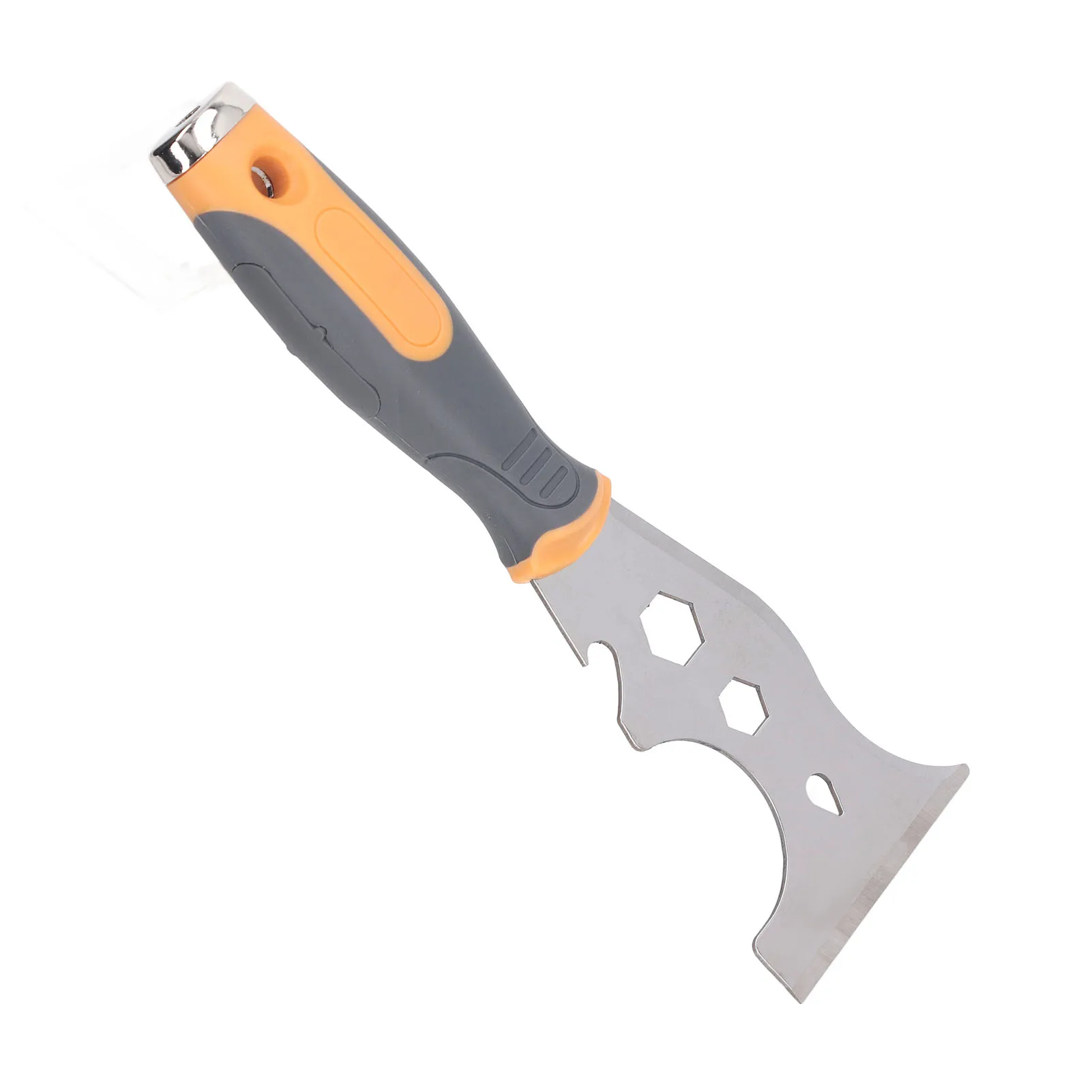 Paint Scraper Multifunctional Putty Knife 16 in 1 Stainless Steel Blade Paint Remover Scraper Tool Multifunctional Putty Knife