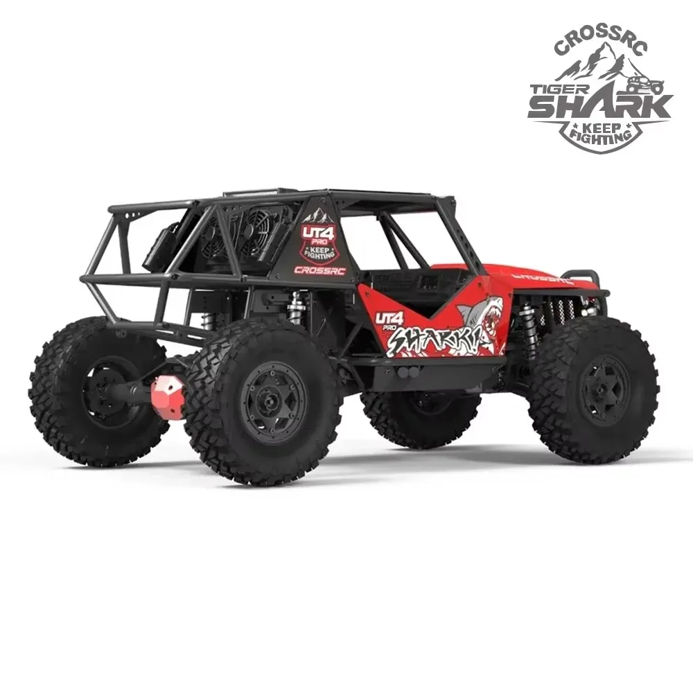 CROSSRC UT4 PRO SHARK 1/7 RC symulacja elektryczny model zdalnie sterowanego samochodu Rock Crawler Off-Road Buggy zabawki dla dorosłych dzieci