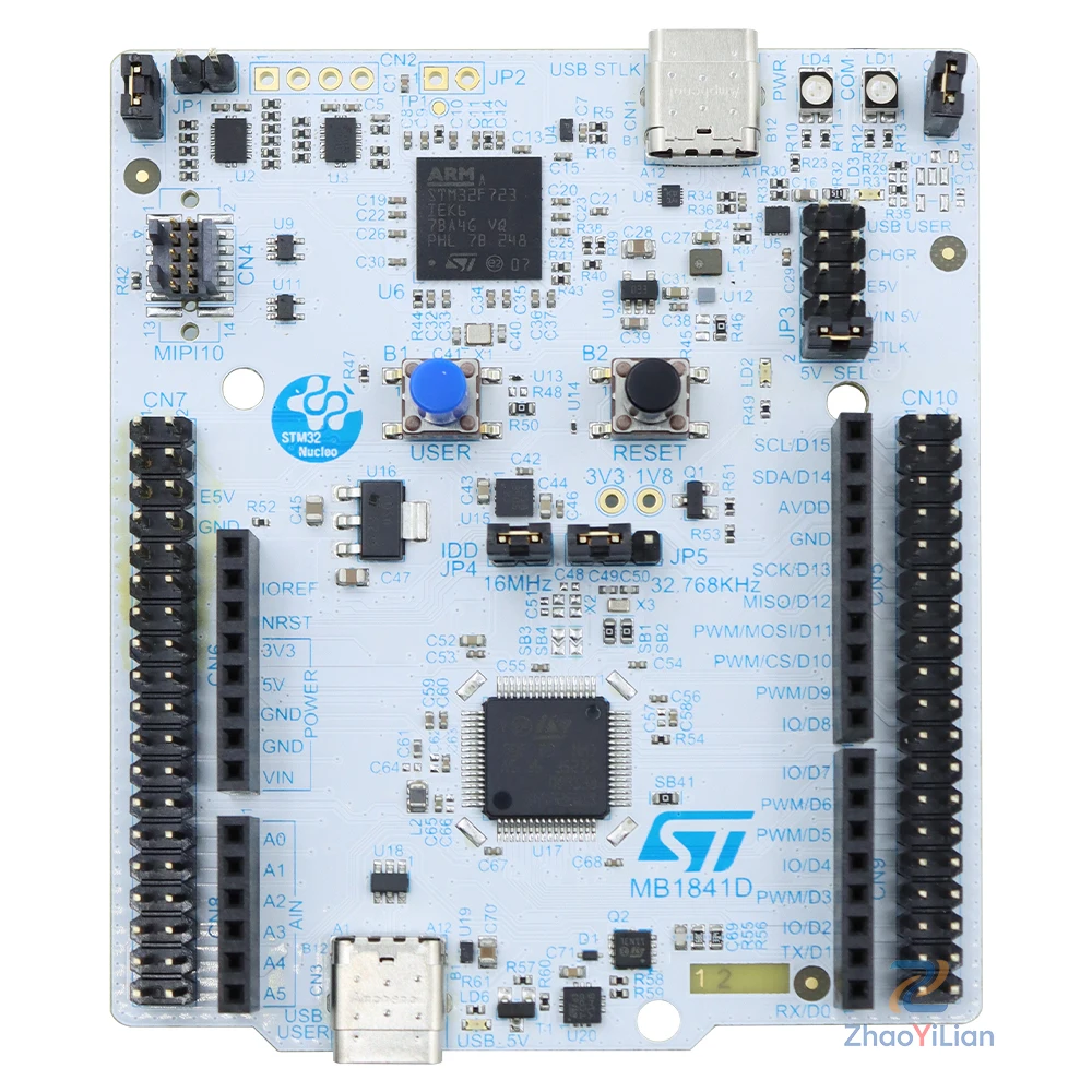 For NUCLEO-U545RE-Q STM32U545RET6Q Evaluation Board Compatible STM32U5 Series Prototype Board