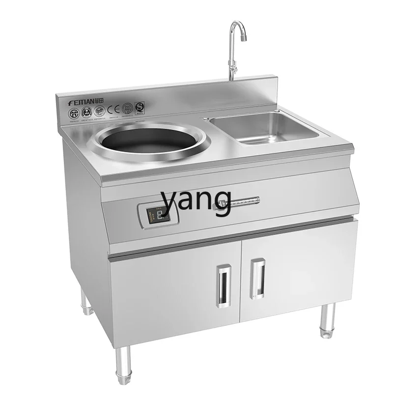 Lmm commercial induction cooker 8000W high power concave 6000W canteen electromagnetic cooker