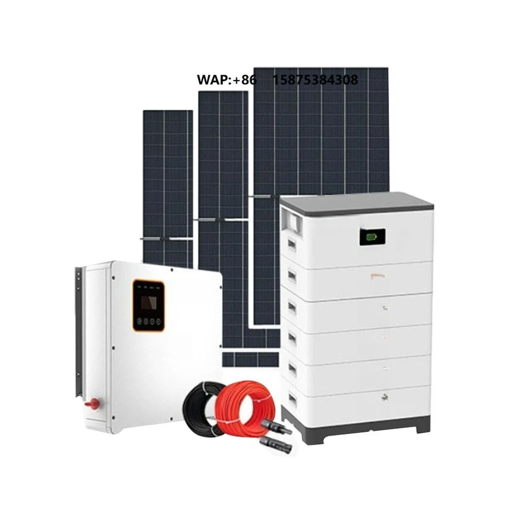 

5kW-10kW Home Off-Grid Solar Power System LiFePO4 Battery Hybrid Inverter 15KWH 30KWH Solar Energy Storage Kit