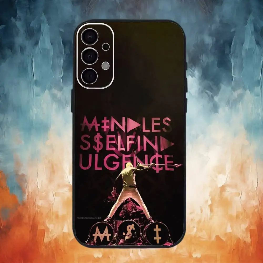 Msi M-Mindless Self I-Indulgence Phone Case For Samsung S25,S24,S21,S22,S23,S30,Ultra,S20,Plus,Fe,Note,10,9,5G Black Cover