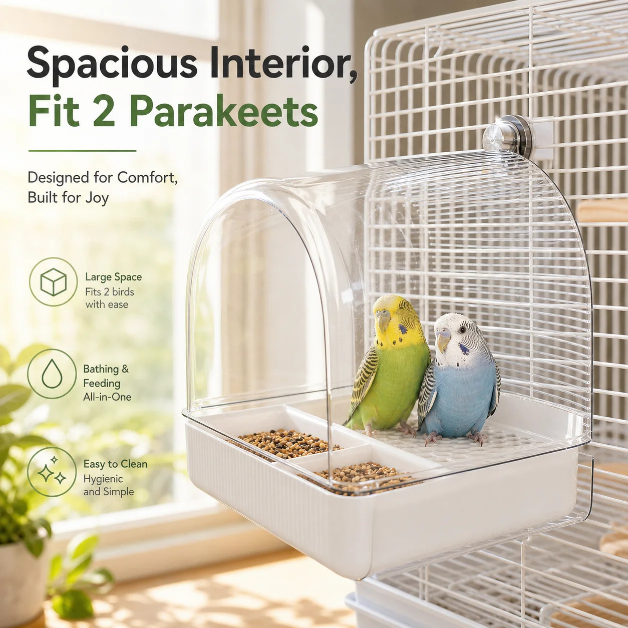 #38 Compare Bird Cage Bird Baths Before You Buy