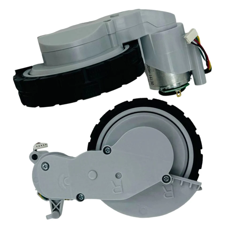 العجلة اليمنى اليسرى لـ Tapo RV30 Plus / RV20 Max العجلة الرئيسية ذاتية التفريغ لعجلة استبدال المكنسة الكهربائية الأرضية الصلبة
