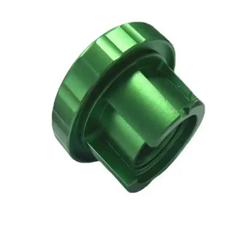 

OEM Custom Manufacturing Green Nut Precision Cnc Turning Parts Quick Quote