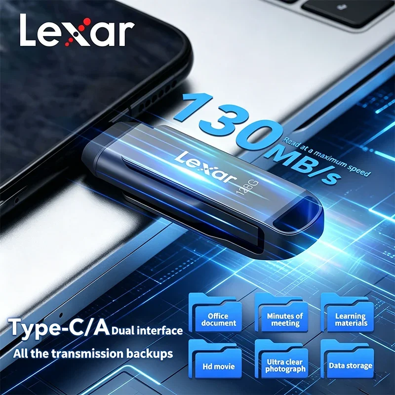 lexar-jumpdrive-dual-drive-d400-usb-32-type-c-type-a-フラッシュドライブ-メタルハウジング-ストレージ拡張用-pc-iphone-15対応