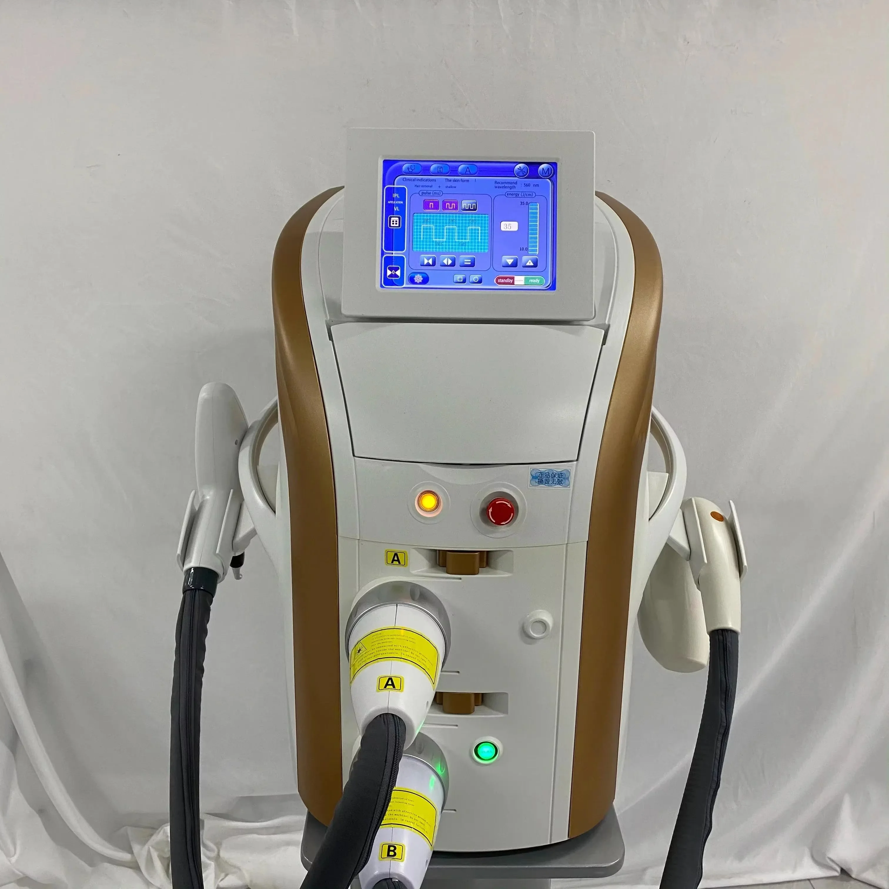 

3 in 1 Beauty Model M22 IPL Hair Removal Machine OPT Skin Rejuvenation E-Light Q-switch ND YAG Tattoo Removal Machine