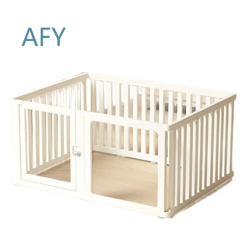 Dog Fence for Indoor Use Portable Pet Playpen Baffle for Small Medium Puppy Kennel Enclosure Villa Yard Barrier Safety