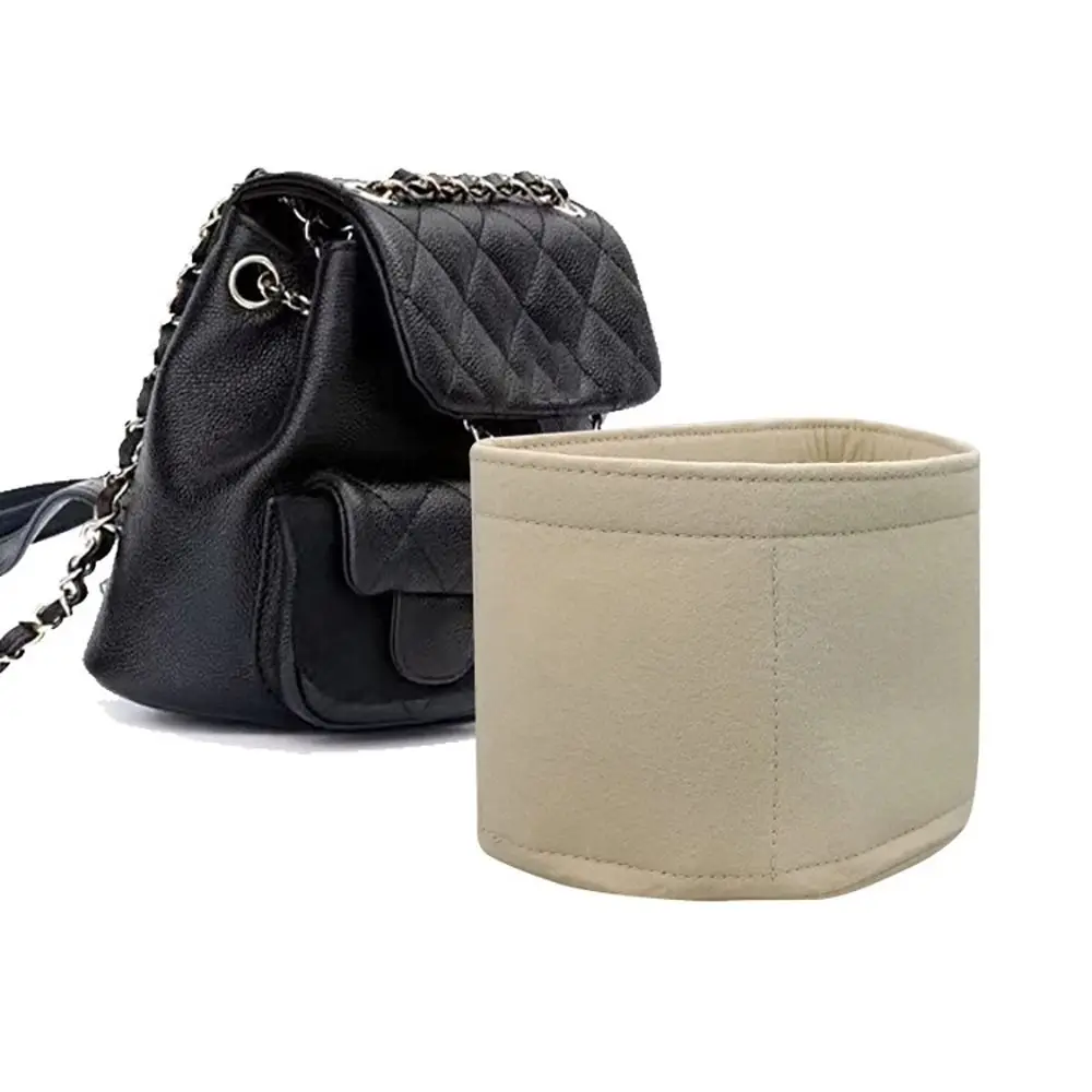 

Duma 23P Фетровая сумка-вставка Сумка Поддержка рюкзака с несколькими карманами Внутренняя сумка Портативная сумка-органайзер большой вместительности