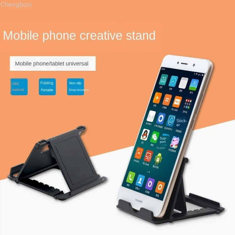 Phone Holder Desk Stand For Your Mobile Phone Tripod For iPhone Xsmax Huawei P30 Xiaomi Mi 9 Plastic Foldable Desk Holder Stand