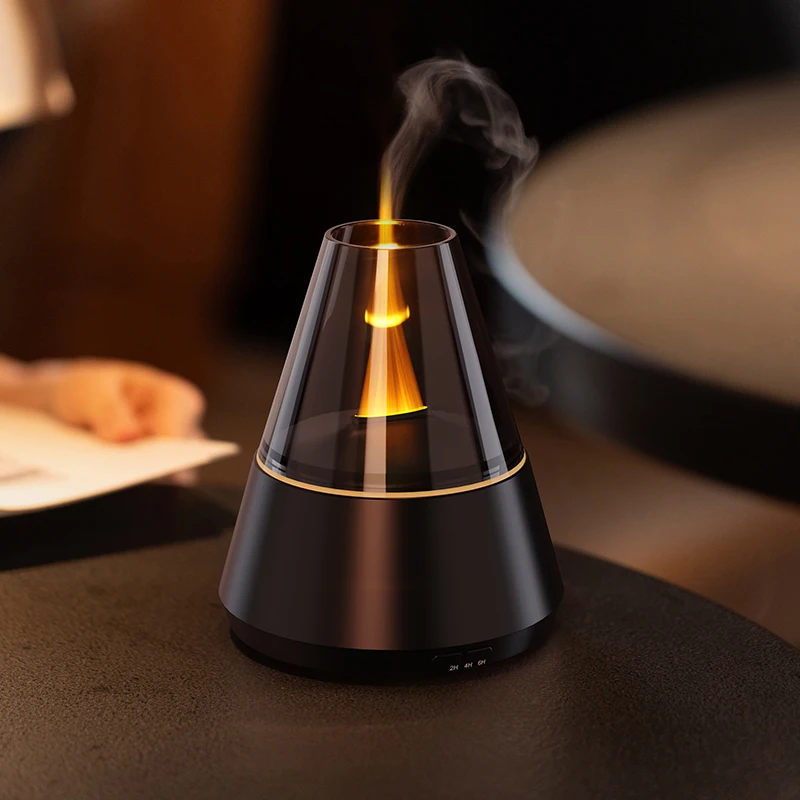 Nuevo humidificador de aire para el hogar, lámpara colorida con carga Usb, difusor de Aroma en aerosol de aceite esencial, humidificadores, máquina de aromaterapia colorida