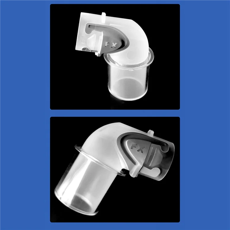 ABBN-3X Connettore a gomito di ricambio per Resmed Mirage FX, gomito Mirage FX per protezione nasale Mirage FX