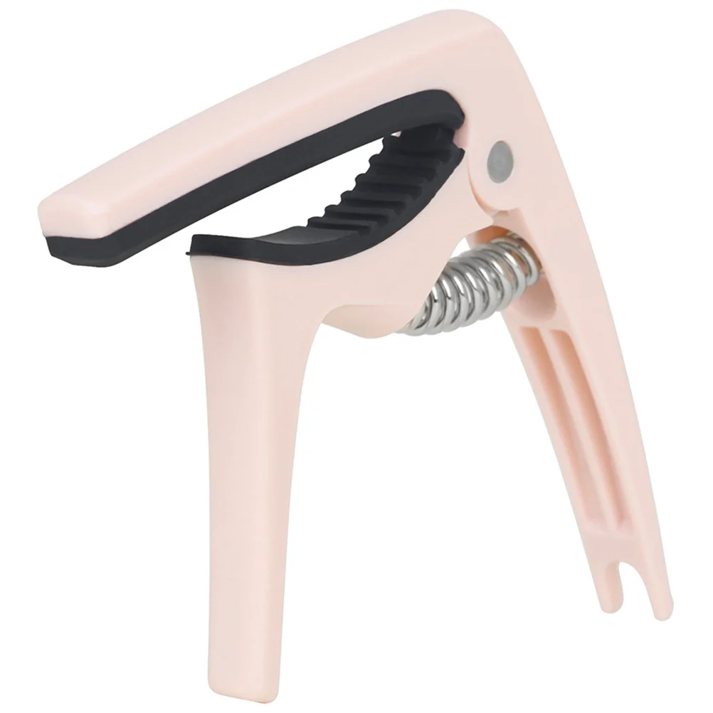 

ABS Color Adjustable Tension Acoustic Electronic Guitar Tuner Capo Electric Electric Guitar Ukelele Accessories