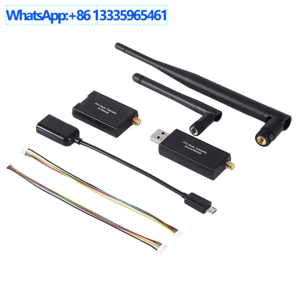 Módulo de transmisión de datos de Radio 3DR con carcasa 500mW 433MHz/915MHz accesorios para drones de radio