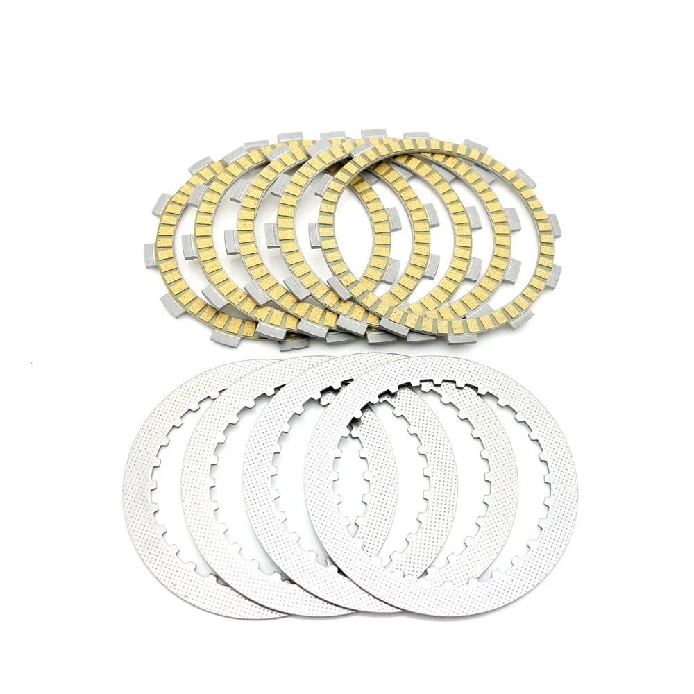 Motorcycle clutch plate steel plate and friction disc kit For GW250 FL5 Inazuma GZ250 Marauder SW-1 NJ45A Big Boy NJ47A-117/123