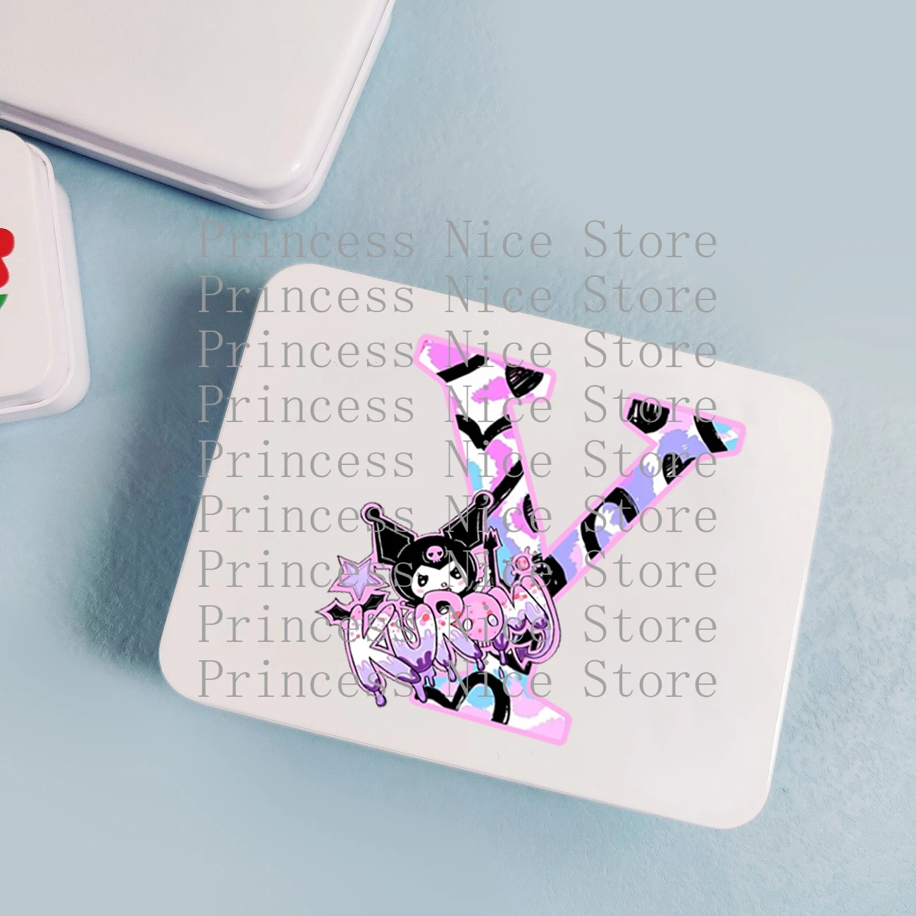 صندوق حديد كورومي، عبوة رائعة للطلاب، كاواي، تنظيم تخزين المجوهرات، أقراط مستطيلة، خاتم فتاة، هدية المهرجان #6