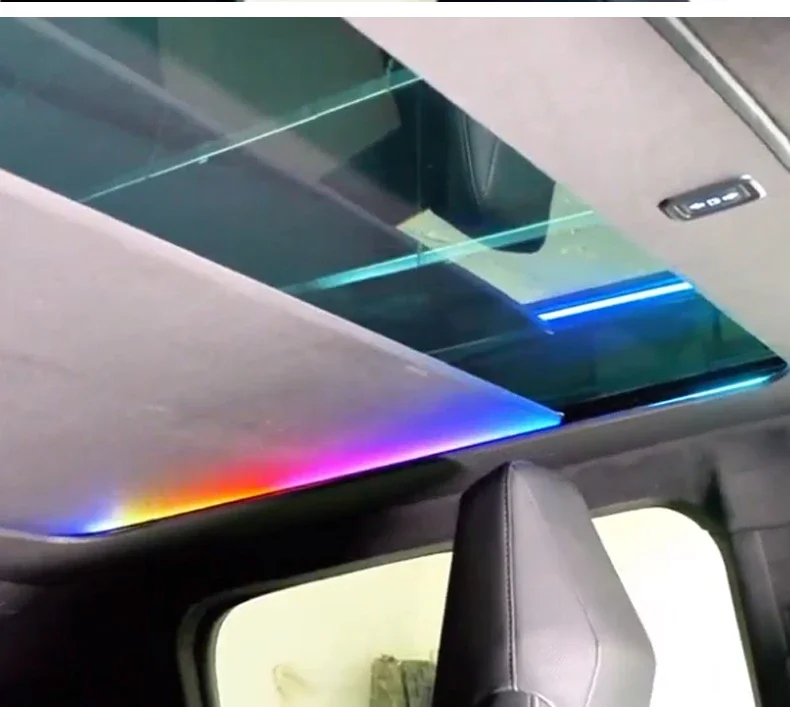 Electric Power Sunshade System for Tsl Cybertruck Voice Control and Ambient Light-NEV Parts & Accessories