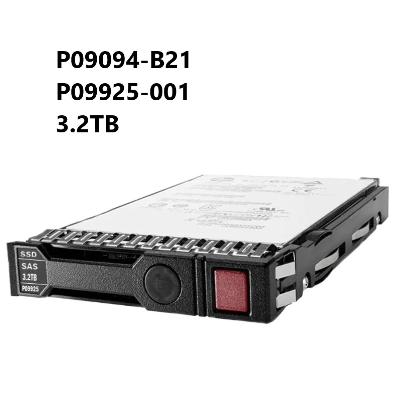 

NEW SSD P09094-B21 P09925-001 3.2TB 2.5inch SFF DS SAS-12Gbps SC Mixed Use Solid State Drive for H+PE ProLiant G9 G10 Servers