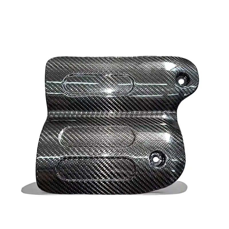 

Exhaust Pipe Protector Guard Fits Heat Shield Cover Anti-scalding Cover Carbon fiber For Harley Sportster S 1250 RH1250 2021-24