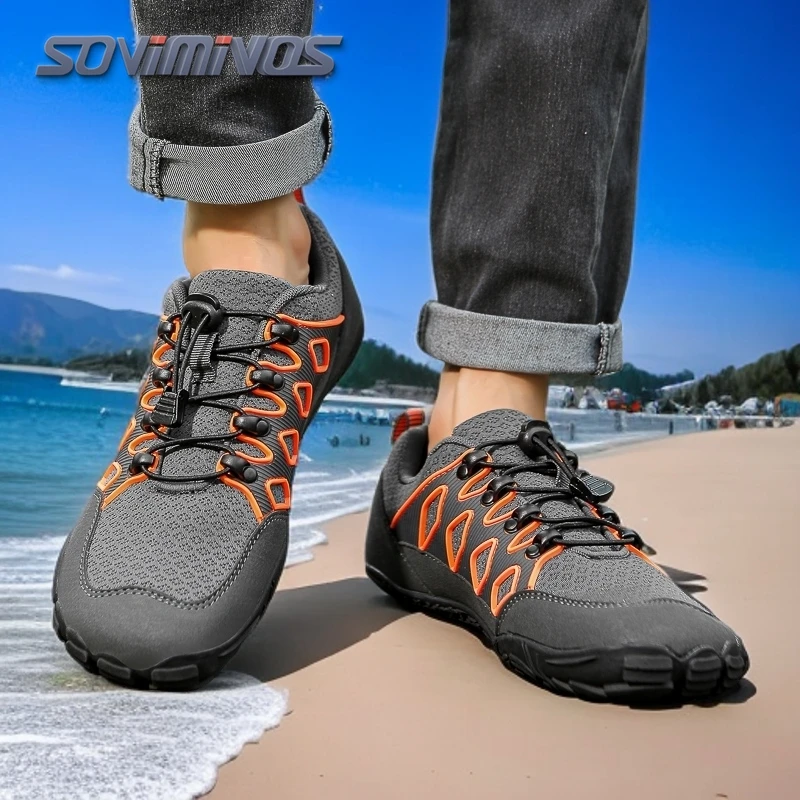 Men's Barefoot Trail Running Shoes Minimalist Women's Minimalist Barefoot Shoes | Zero Drop Sole | Wide Width Fashion Sneaker