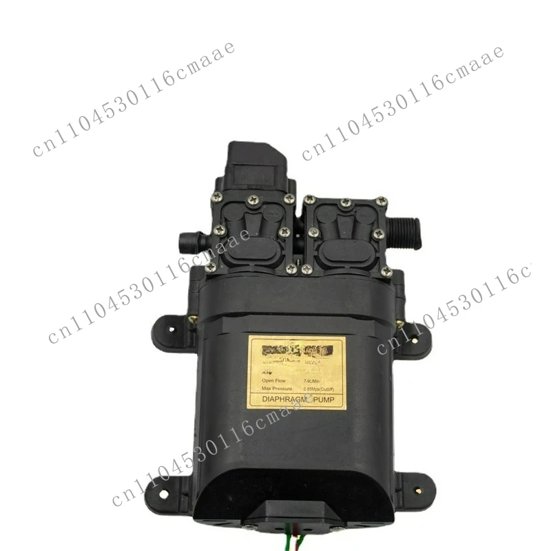 Dual pump Dual core power diaphragm water pump Dual motor shutdown machine Agricultural high pressure drug car wash pump