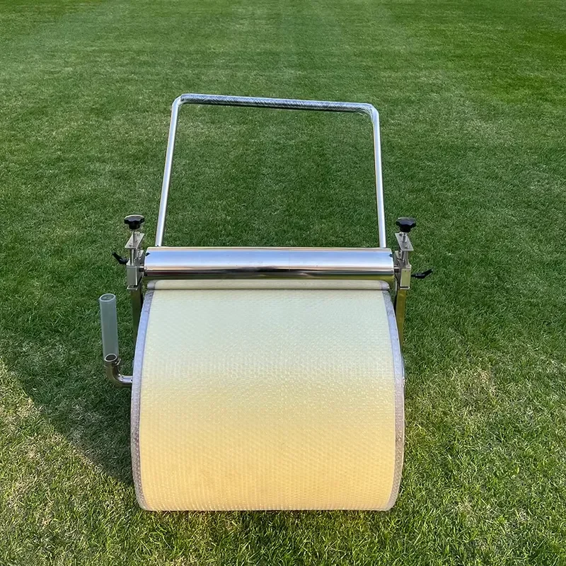 Large Capacity 57L Steel Labor-Saving Garden Roller Manual Push Lawn Water Absorption Fixing Frame Effective Water