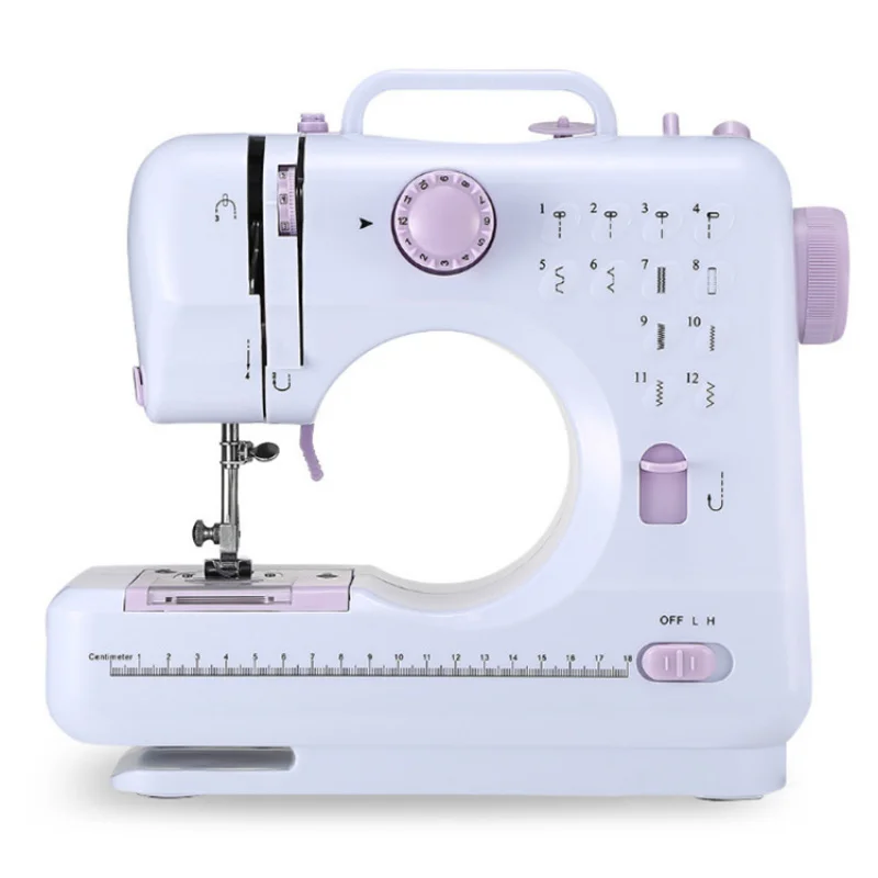

Small Household Multi-Functional Electric Thick Edge Locking Sewing Machine European American British Australian