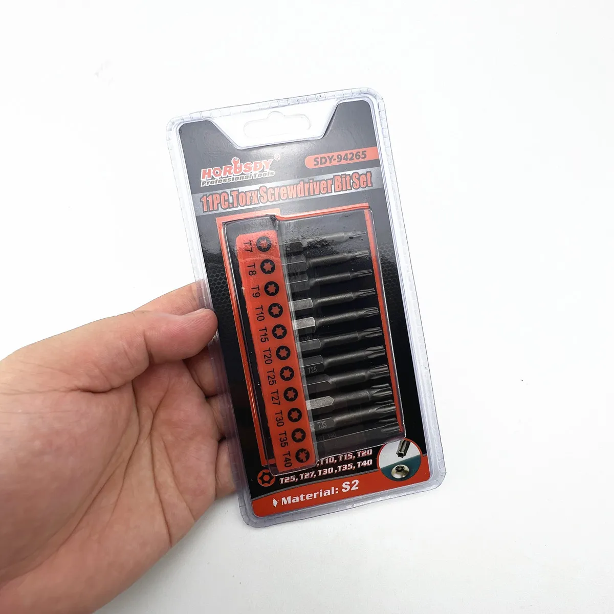 11 шт., набор сверл со звездами