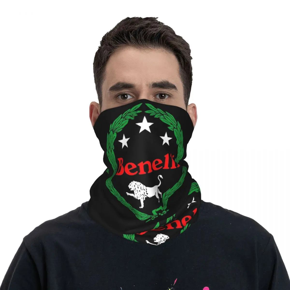 Race Benellis Motorcycles Motorcross Face Scarf Merch Neck Gaiter Bandana Summer Running Face Mask Unisex Breathable