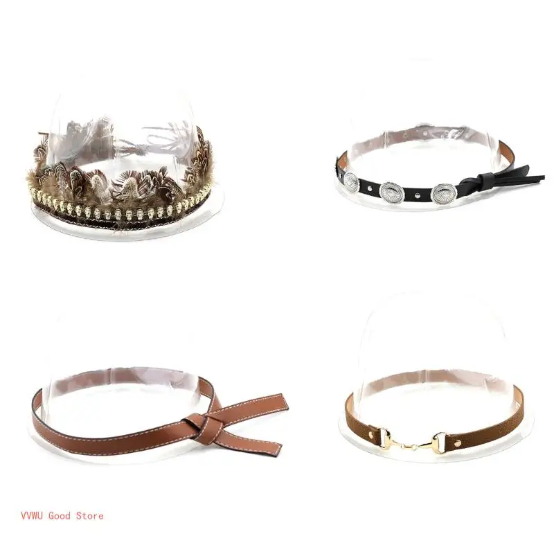 Leather Hat Bands For Men Cowboy Hat Bands Western Hat Belts For Fedora Hat band