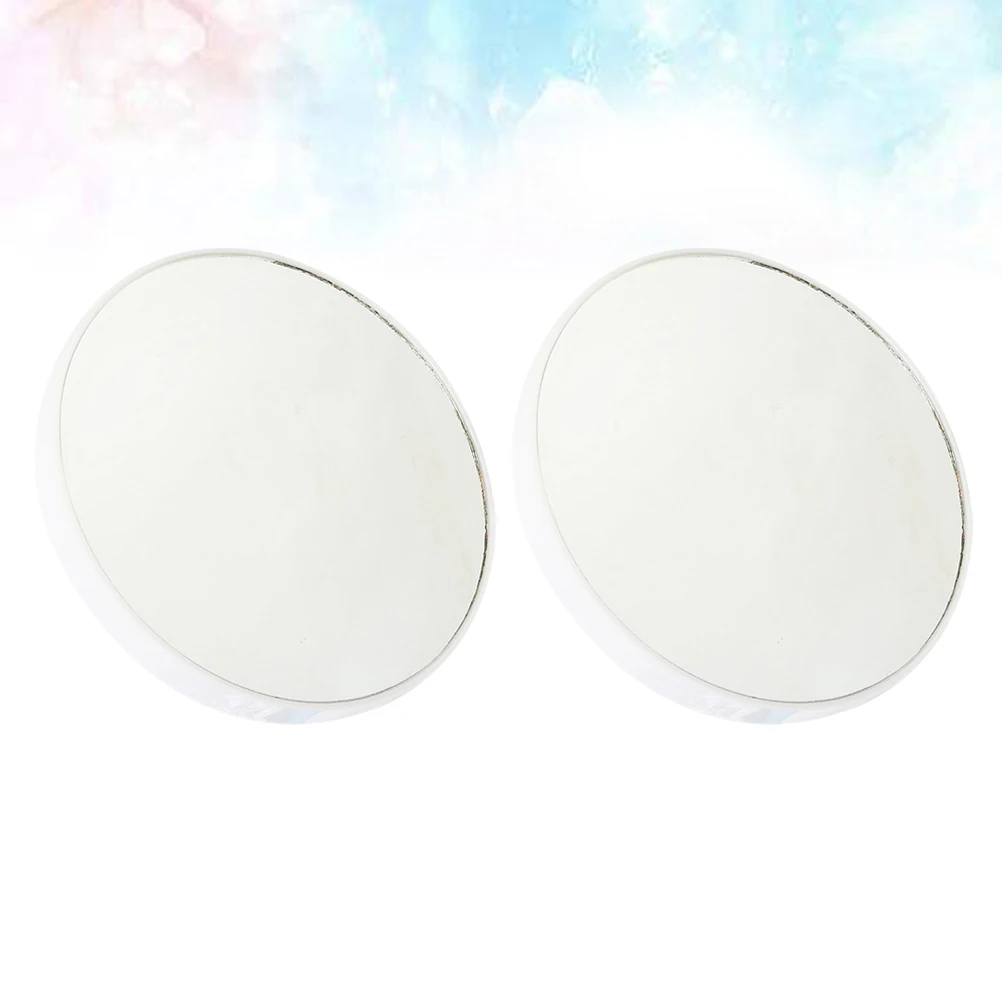 

2 PCS Magnifier Makeup Mirror Travel Magnifying Pocket Suction 15x with Magnification