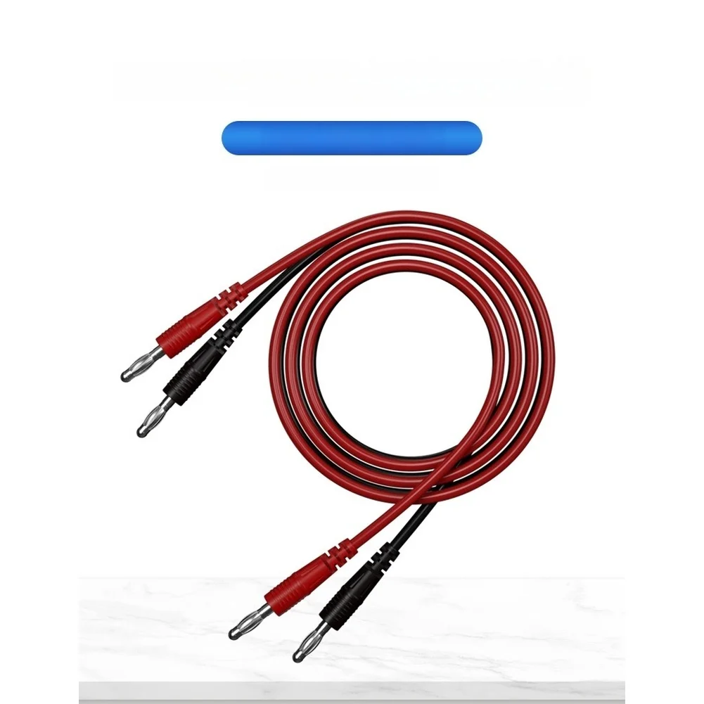 Nickel-plated Contacts Dual Head Connector Molded Construction Comfortable Grip Design Copper Test Connector For Electrical Use