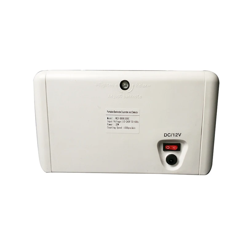 Imagem -04 - Contador de Dinheiro Portátil com Bateria Recarregável Detector de Dinheiro uv mg Mini Moeda Bill Contando Máquina K1000