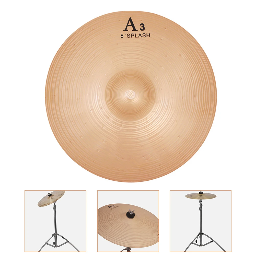 

Bronze Cymbal Drum Kit Cymbals Anti-collision Stand Percussion Clear Sound Professional