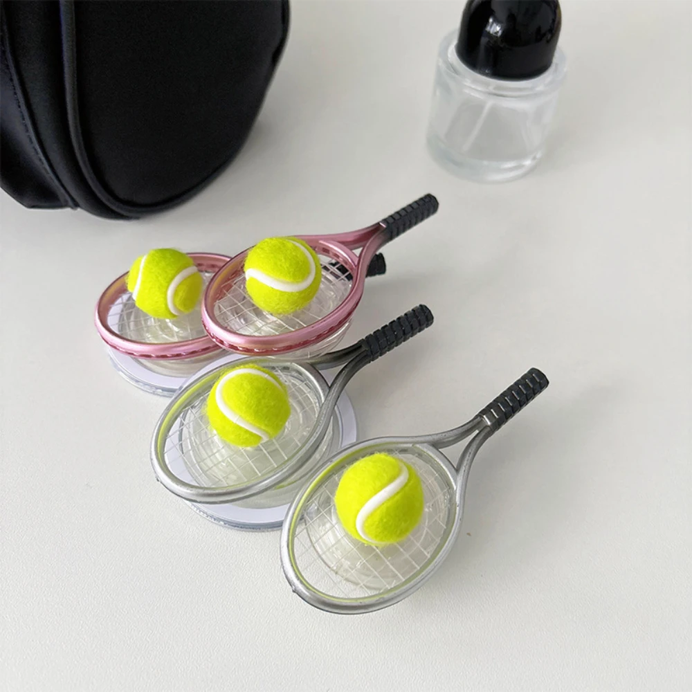 Mini soporte magnético de béisbol simulado para teléfono, soporte de Airbag, raqueta adhesiva escalable, soporte de escritorio para ver Drama, estilo completo