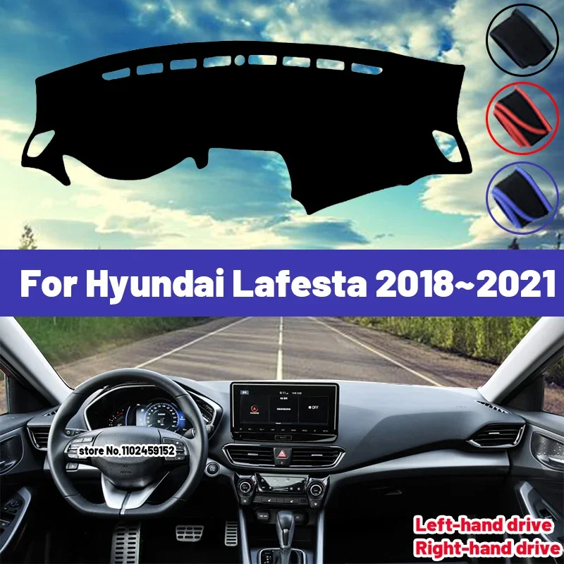 

Высокое качество для Hyundai Lafesta 2018 2019 2020 2021, коврик для приборной панели автомобиля, козырек от солнца, избегайте света, ковры, анти-УФ-ьер