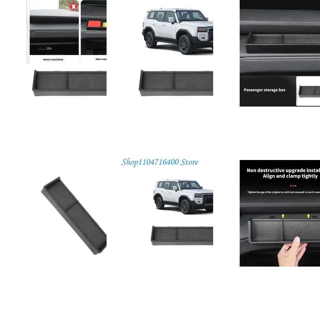 

y1gd Practical Storage Tray Hand Dashboard Storage Box Vehicle Accessories for LC250