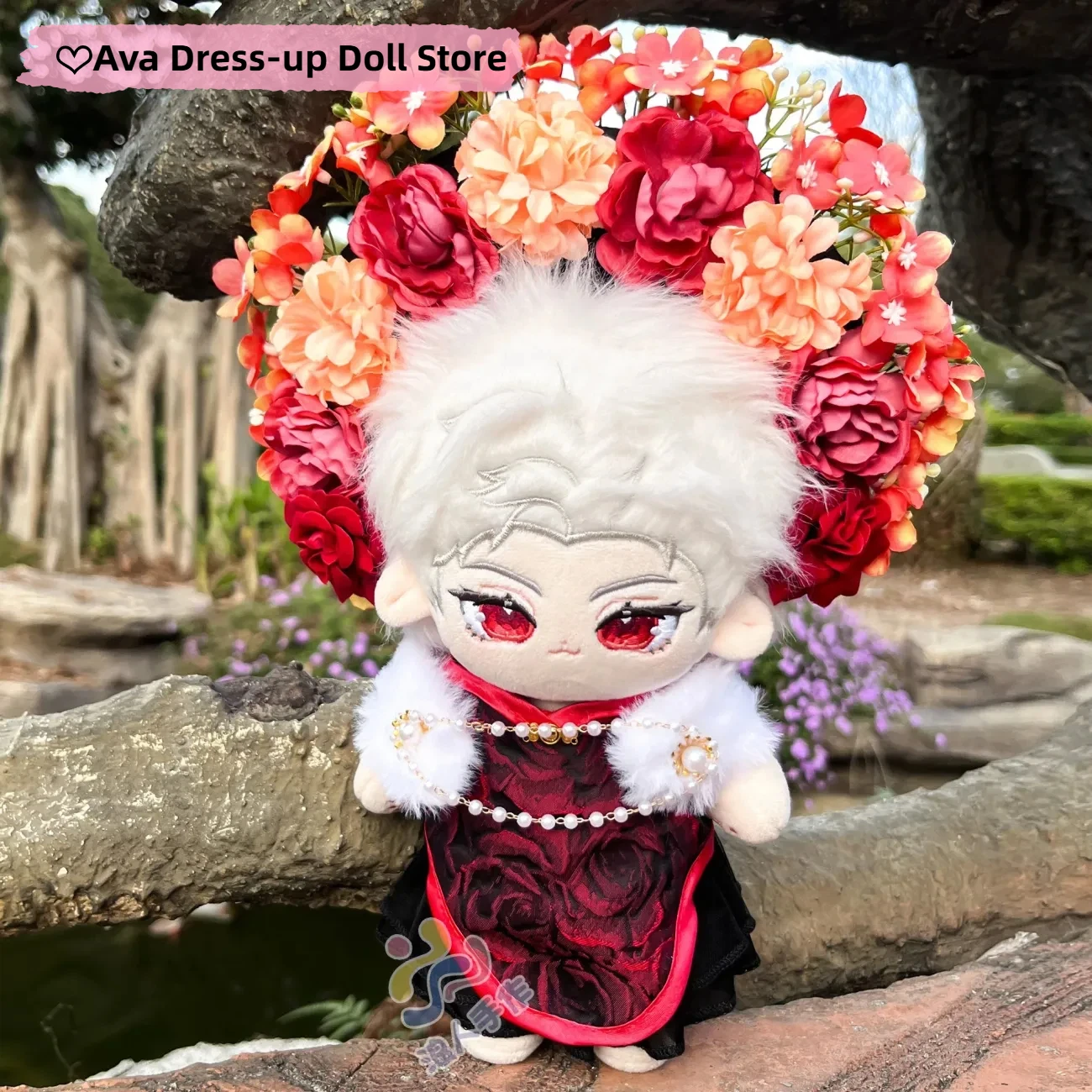 

Костюм для куклы 20 см в национальном стиле: Цзаньхуа, Ципао, Цзаньхуа с цветами, Сюньмэн, хлопковая одежда для кукол