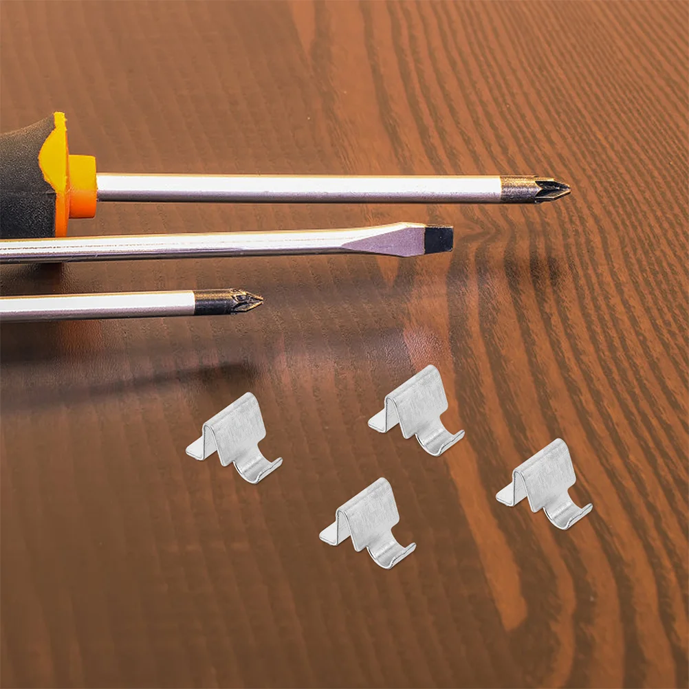 20pcs Shelf Support Clip Holder Metal Shelf Clips Multi-Functional Shelf Stabilizing Clip For Cabinets Showcases Bookshelves