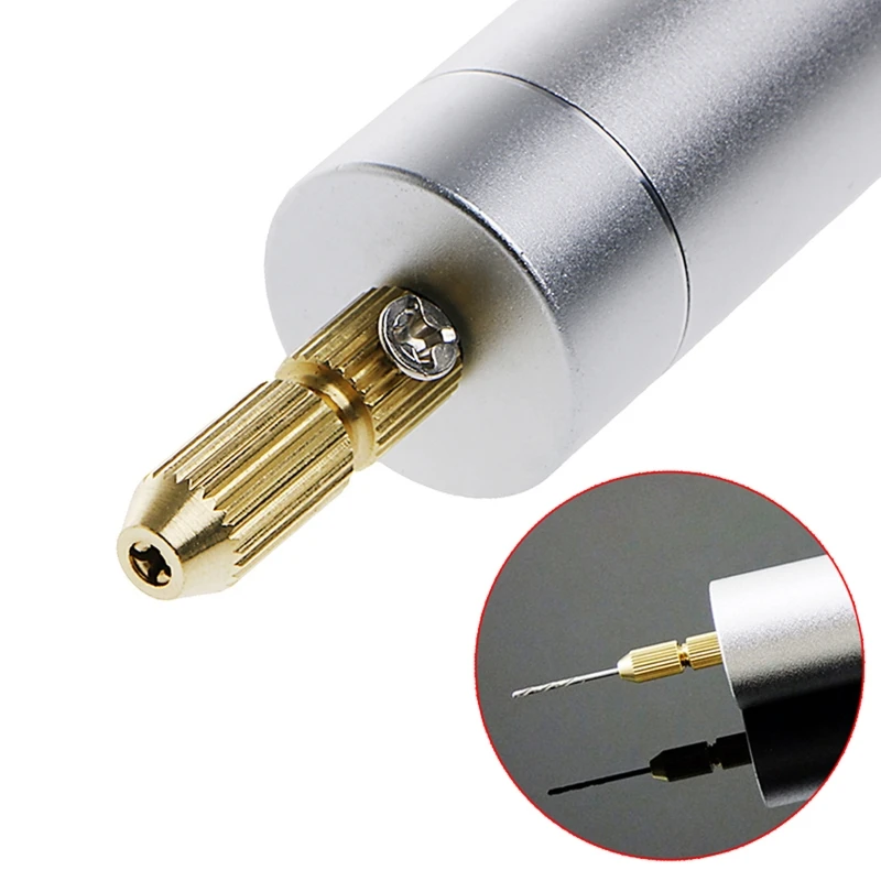 Portable USB Hand Drill Electric Hand Drills Drill Chuck Small Drills Micro USB Small Drill Chuck Tools PCB Wooden Dropship