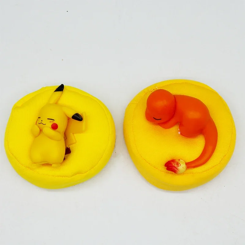 Anime Pokémon Blind Box Modellfigur 1-12 Stück Pikachu Schlaf-Serie Innenraumfigur Schlafende Position Spielzeug Geschenk für Freunde – Detail 12