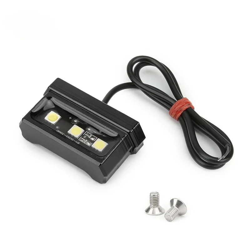 

3 LED Motorcycle License Plate Light Decorative Lamp Universal For Honda Kawasaki Yamaha Suzuki Little Monkey Waterproof