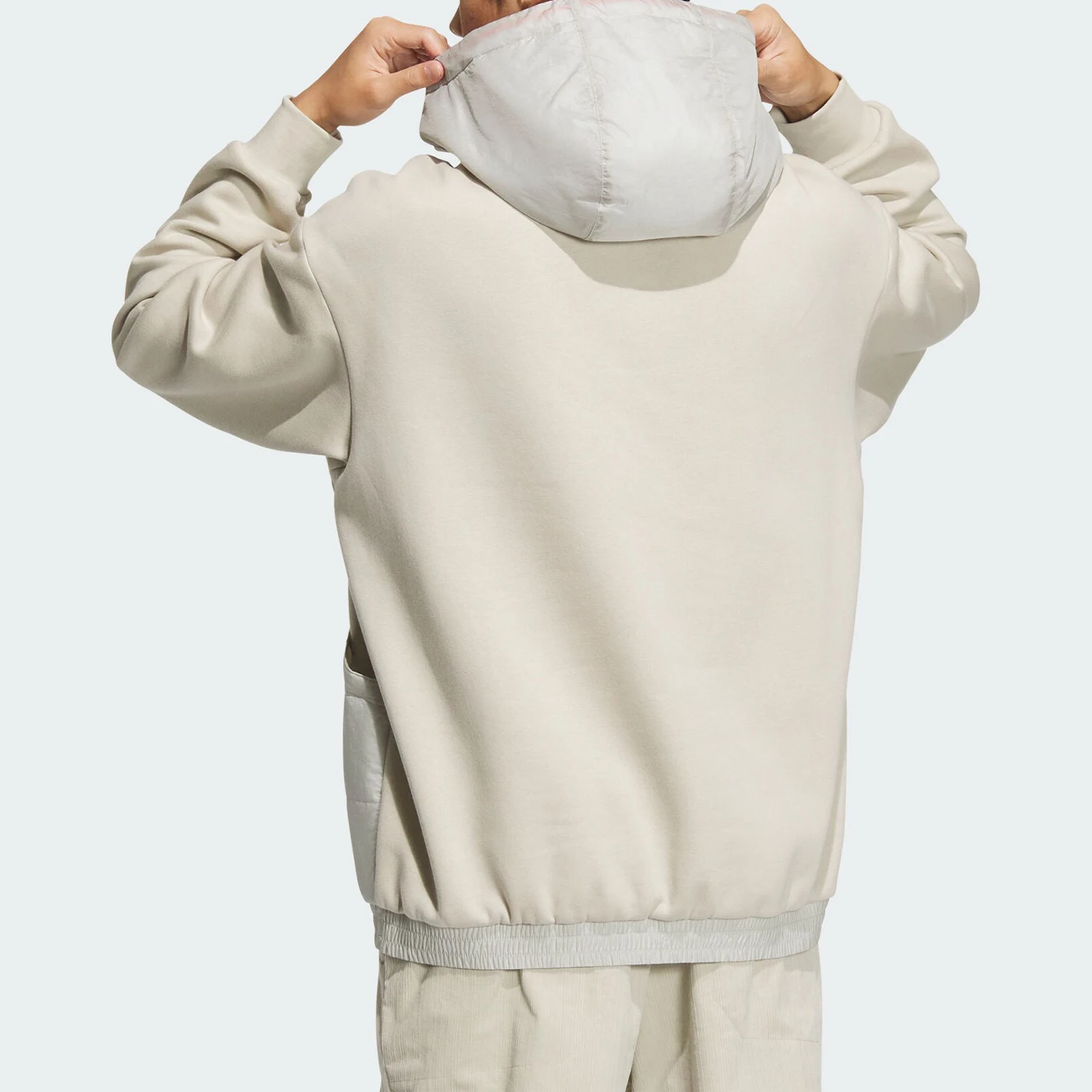 سترة Adidas الرسمية الأصلية TECH WARM MIX TOP للرجال بسيطة JI8689