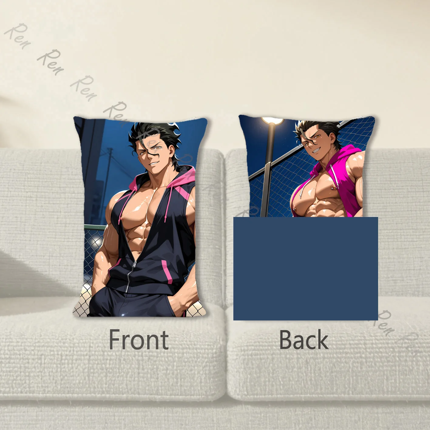 

Наволочка для подушки Dakimakura Anime Diarmuid Ua Duibhne, наволочка для диванной подушки с двусторонним принтом, 40X60 см